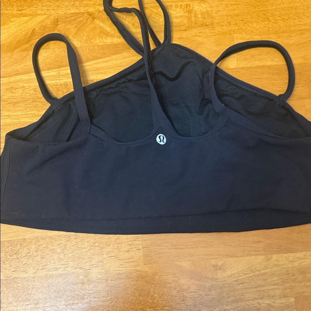 lululemon athletica Classic Black Sports Bra